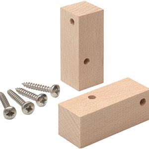 Montageset Hout L-profiel 