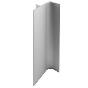 Verticale Greeplijst, L-profiel, aluminium, 2500 mm