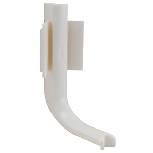 Binnenhoek voor L-profiel, wit