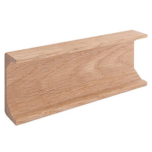 Houten Greeplijst C-profiel Eikenhout