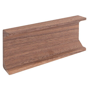 Houten Greeplijst C-profiel Amerikaans Notenhout