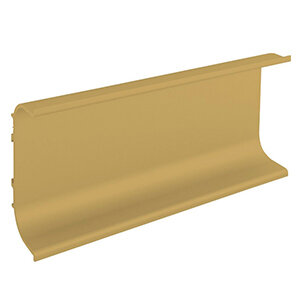 Greeplijst C-profiel, mat goud, 2500 mm