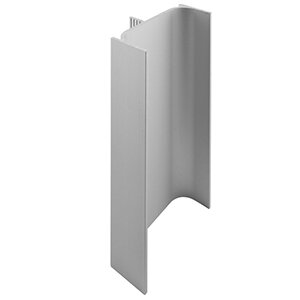 Verticale Greeplijst, C-profiel, aluminium, 5000 mm