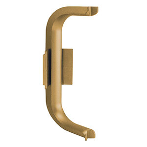 Binnenhoek voor C-profiel, mat goud