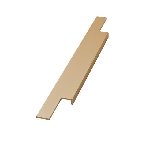 Greeplijst 895 mm, messing geborsteld