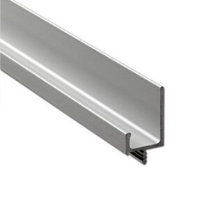 Greeplijst, aluminium