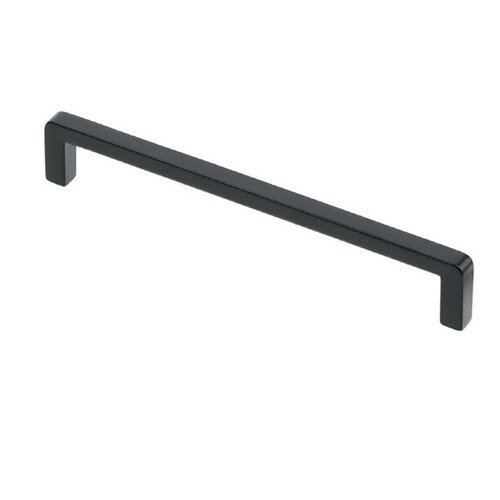 Greep Bagio, mat zwart, lengte 200 mm