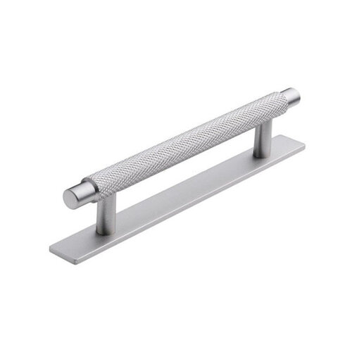 Greep Manor RVS look met voetplaat