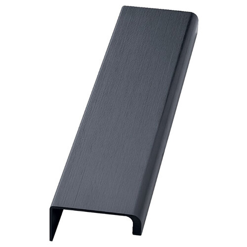 Greep Artisan, met schroefbevestiging, zwart geborsteld