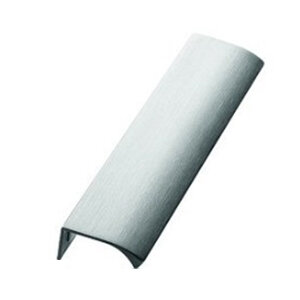 Greep Edge Straight, met schroefbevestiging, RVS look