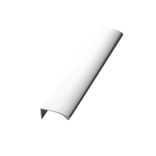 Greep Edge Straight, met schroefbevestiging, Hoogglans Aluminium 