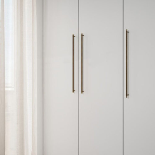 Greep Manor Donker Antiek Brons, lengte 694 mm