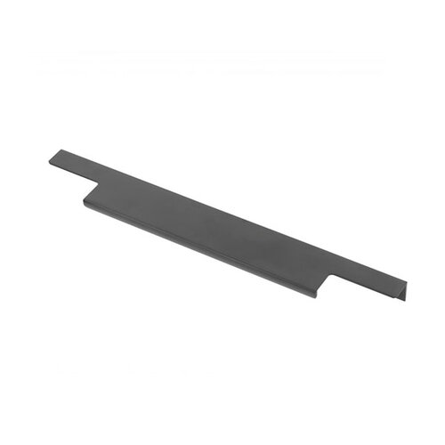 Greeplijst Lind 496 mm met schroefbevestiging, mat zwart