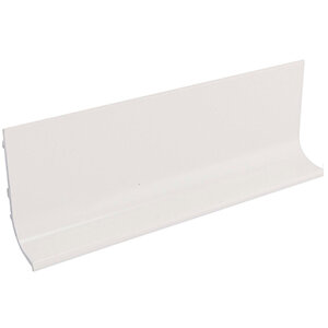 Greeplijst L-profiel wit RAL 9016, (2500 mm)