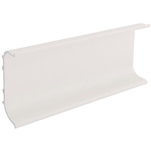 Greeplijst C-profiel wit, RAL 9016 (5000 mm )