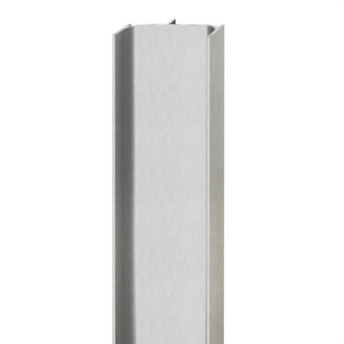 Verticale Greeplijst, C-profiel, RVS look, 2500 mm